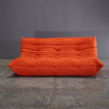 Ligne Roset by Michel Ducaroy Orange Togo Sofa, Set of Three - REHAUS - REHAUS