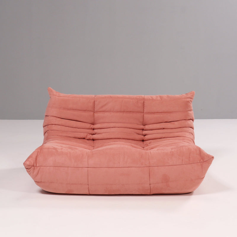 Ligne Roset by Michel Ducaroy Togo Pink Modular Sofa, Set of 3 - REHAUS - Michel Ducaroy