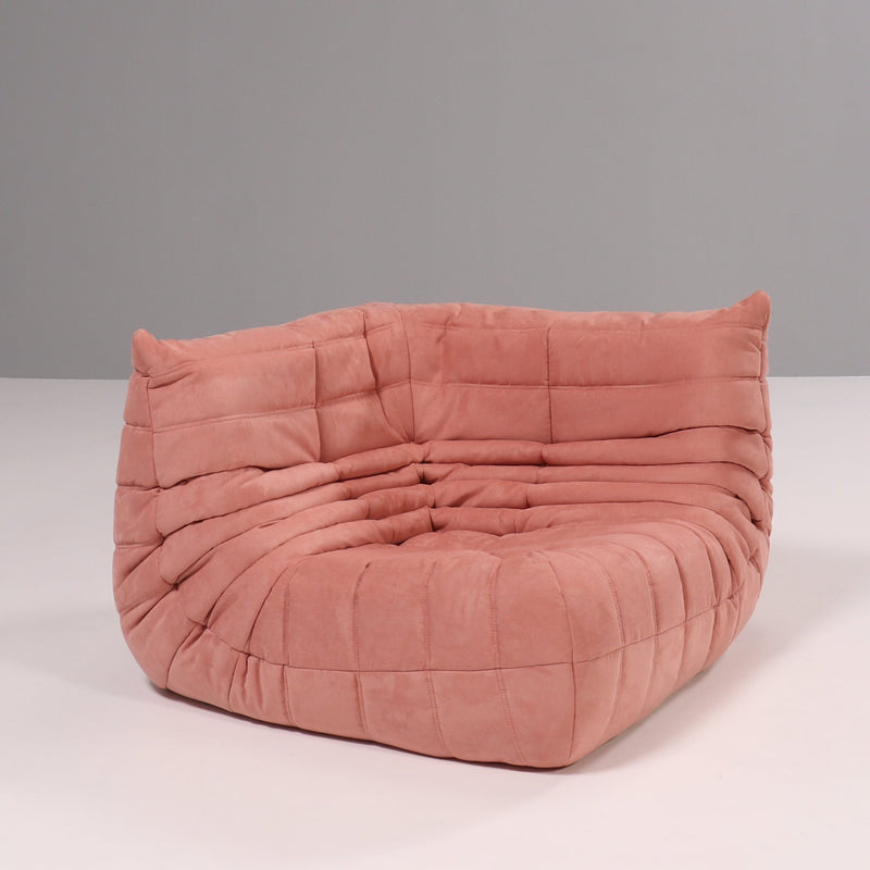 Ligne Roset by Michel Ducaroy Togo Pink Modular Sofa, Set of 3 - REHAUS - Michel Ducaroy