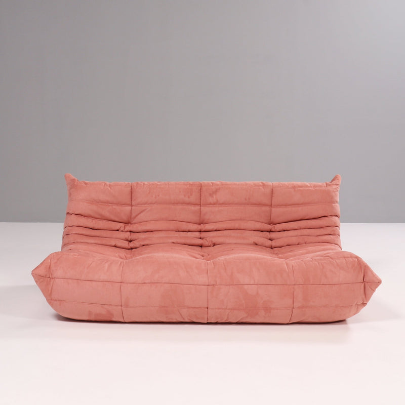 Ligne Roset by Michel Ducaroy Togo Pink Sofa, Set of 3 - REHAUS - Michel Ducaroy