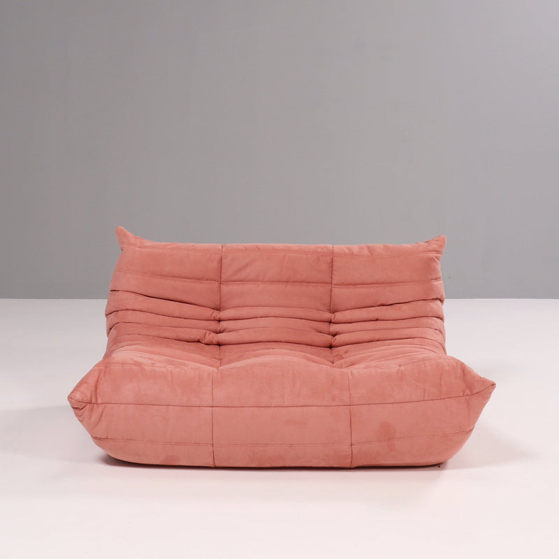 Ligne Roset by Michel Ducaroy Togo Pink Sofa, Set of 3 - REHAUS - Michel Ducaroy