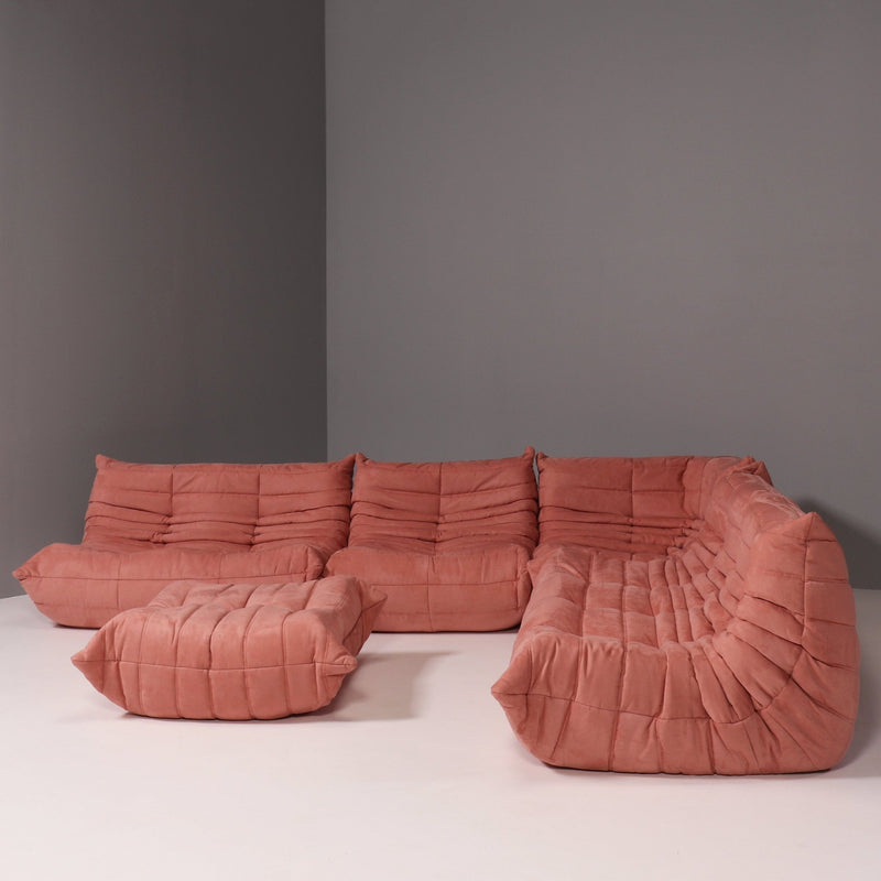 Ligne Roset by Michel Ducaroy Togo Pink Sofa, Set of 5 @ REHAUS