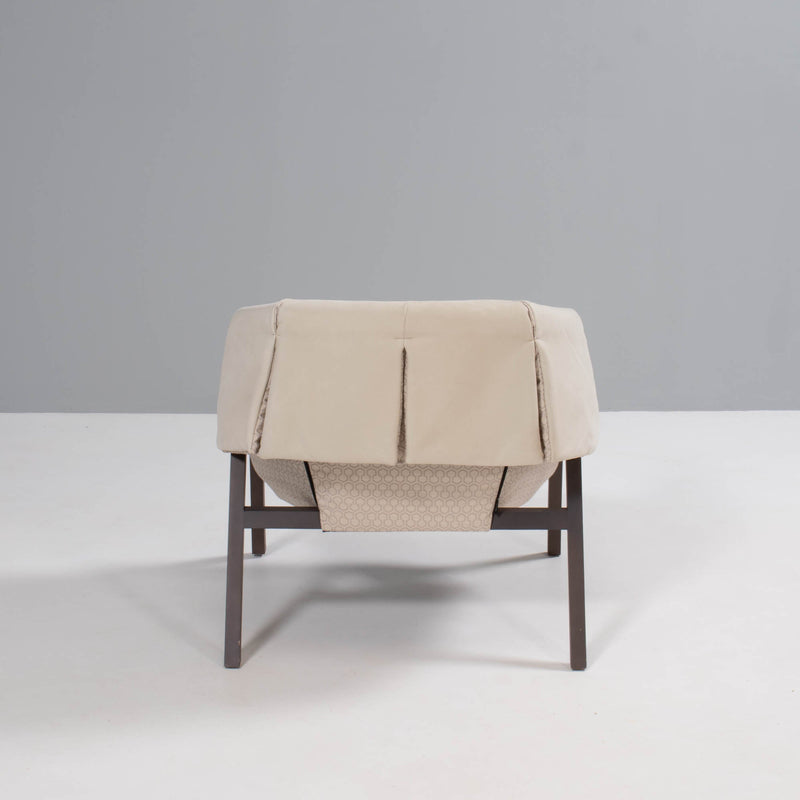 Ligne Roset by Studio Catoir Okumi Cream Leather Armchair - REHAUS - Studio Catoir