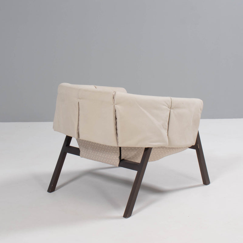 Ligne Roset by Studio Catoir Okumi Cream Leather Armchair - REHAUS - Studio Catoir