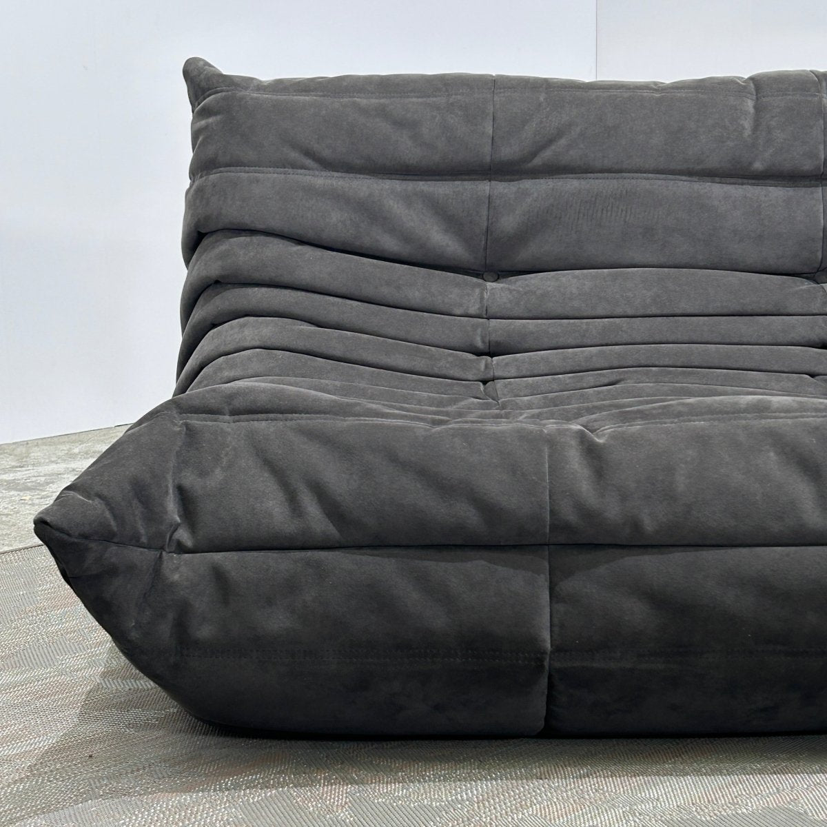 Ligne Roset Dark Grey Three Seater Togo by Michel Ducaroy @ REHAUS