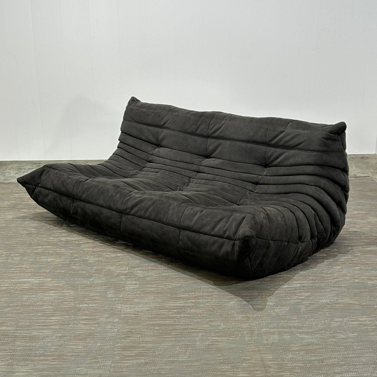 Ligne Roset Dark Grey Three Seater Togo by Michel Ducaroy @ REHAUS