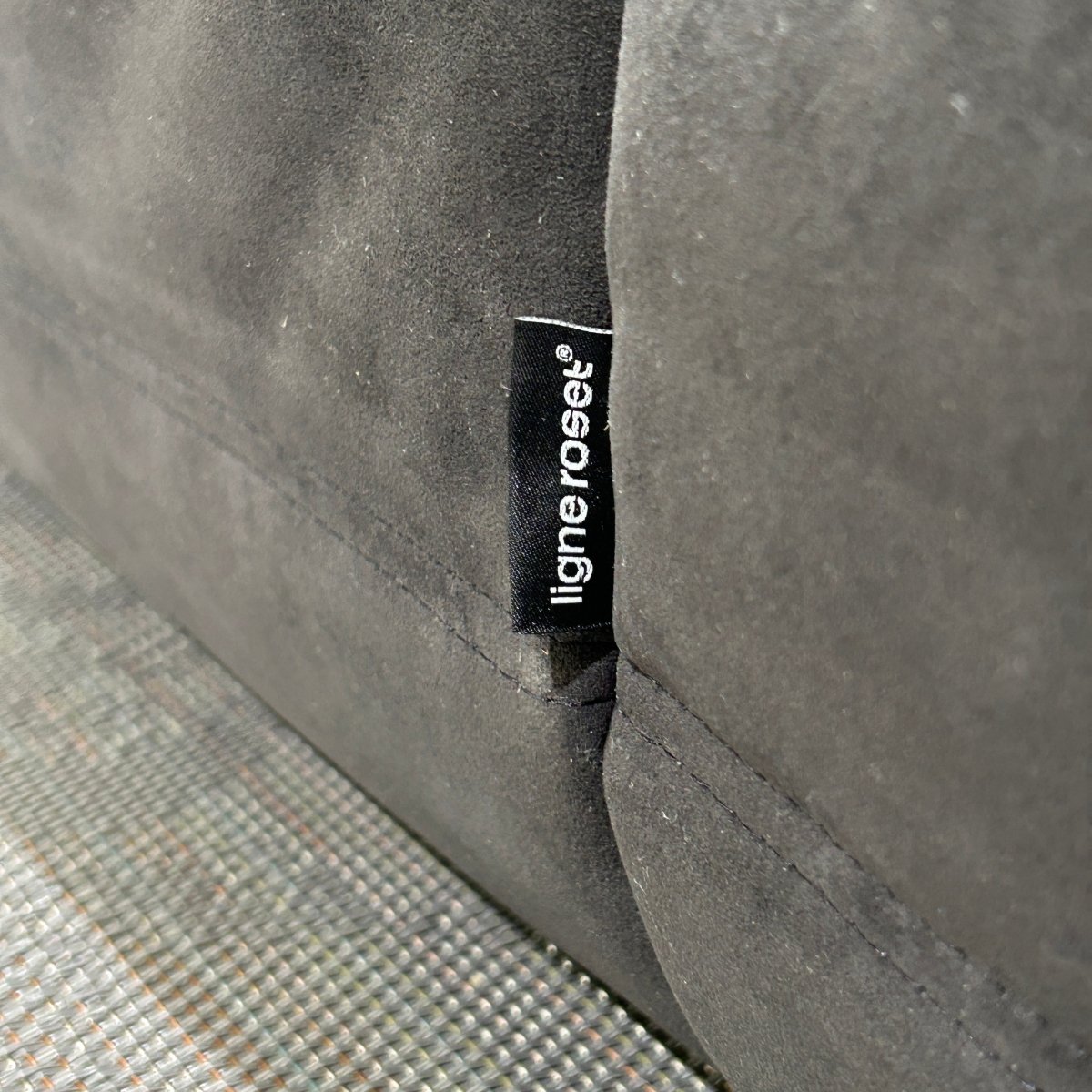 Ligne Roset Dark Grey Three Seater Togo by Michel Ducaroy @ REHAUS