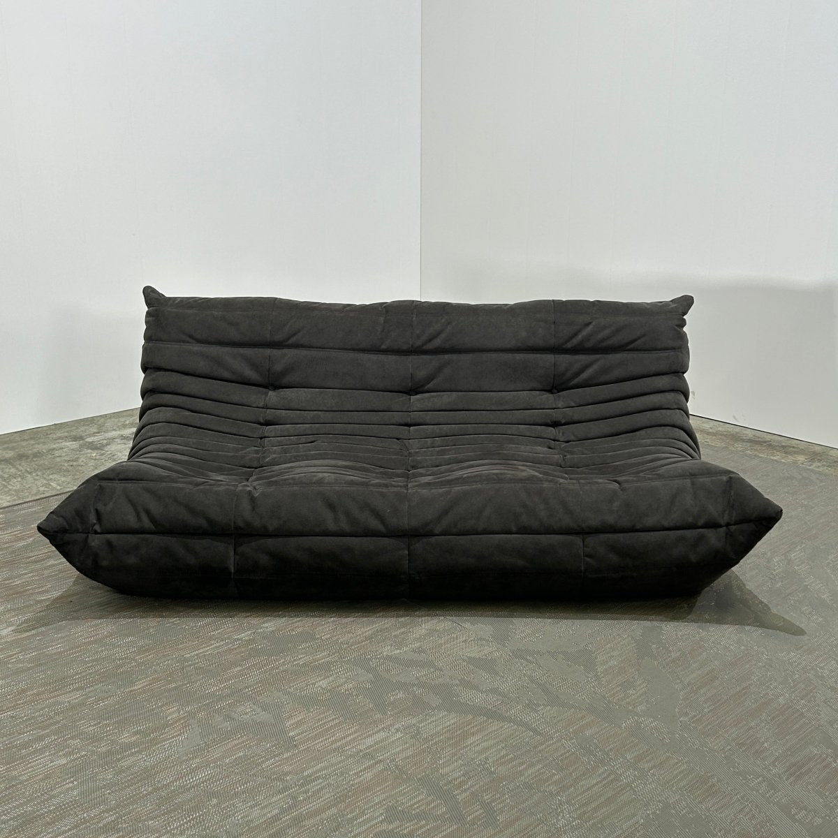 Ligne Roset Dark Grey Three Seater Togo by Michel Ducaroy @ REHAUS