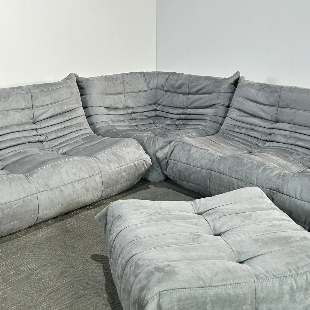 Ligne Roset Grey Togo Five Set by Michel Ducaroy @ REHAUS