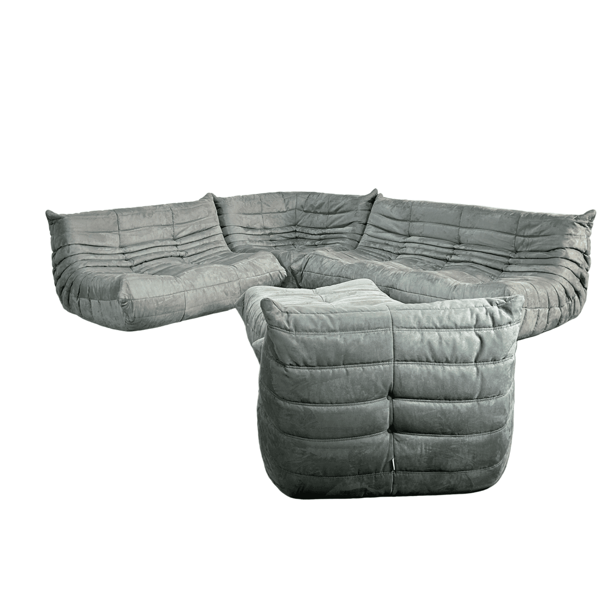 Ligne Roset Grey Togo Five Set by Michel Ducaroy @ REHAUS