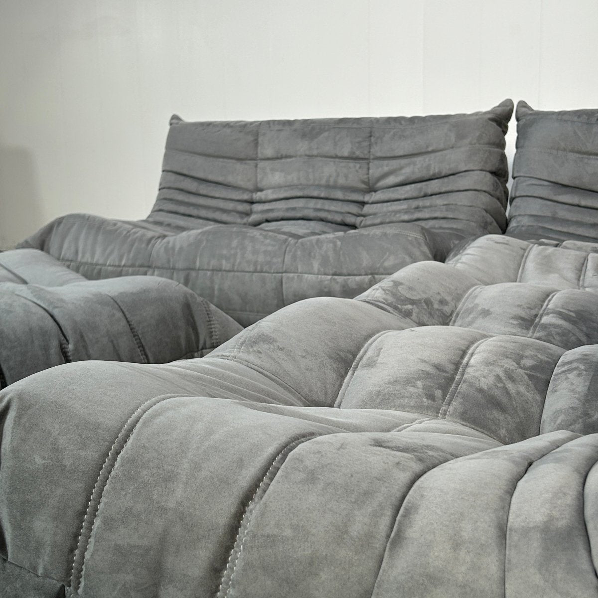 Ligne Roset Grey Togo Five Set by Michel Ducaroy @ REHAUS