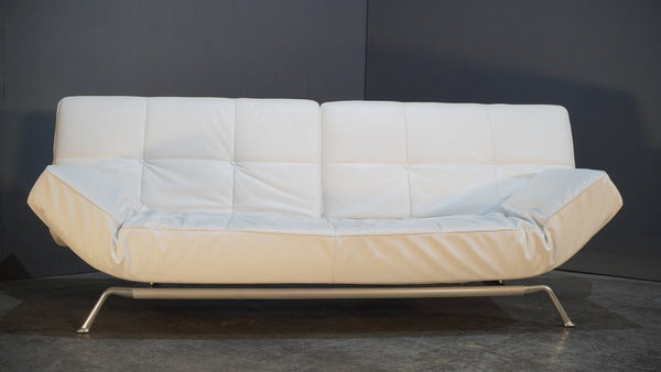 Ligne Roset Leather Smala Sofa by Pascal Mourgue @ REHAUS