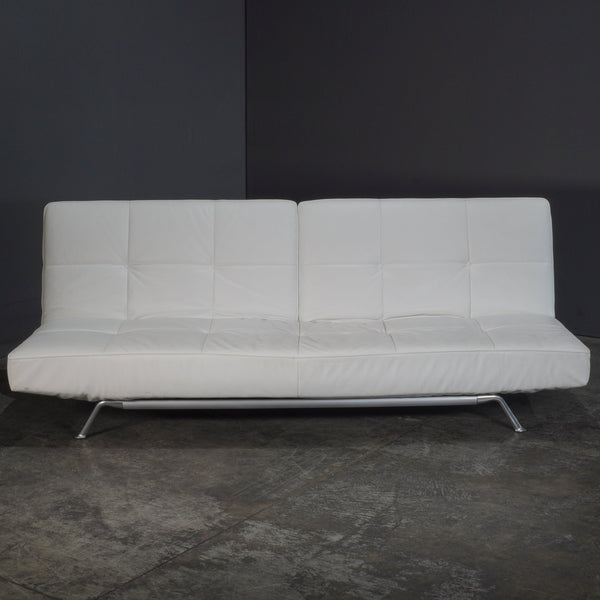 Ligne Roset Leather Smala Sofa by Pascal Mourgue @ REHAUS