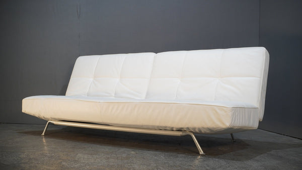 Ligne Roset Leather Smala Sofa by Pascal Mourgue @ REHAUS