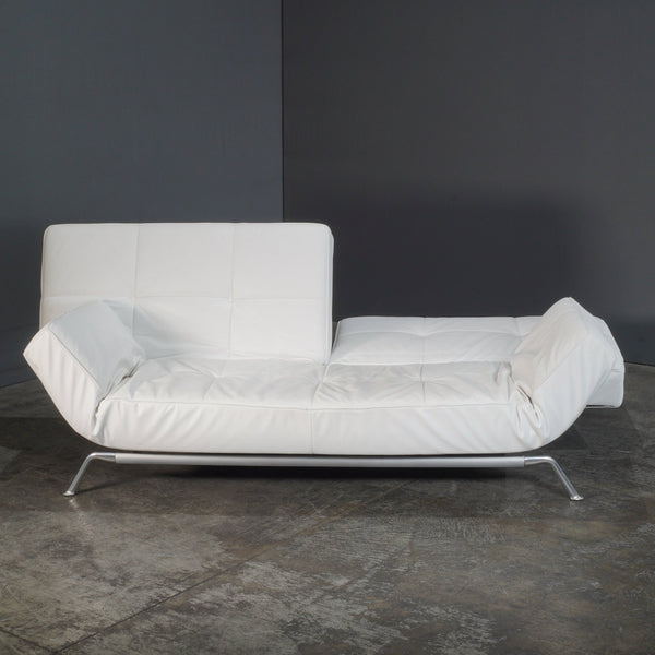 Ligne Roset Leather Smala Sofa by Pascal Mourgue @ REHAUS