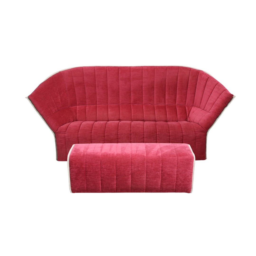 Ligne Roset Moël Three Seater Sofa and Bench by Inga Sempé @ REHAUS