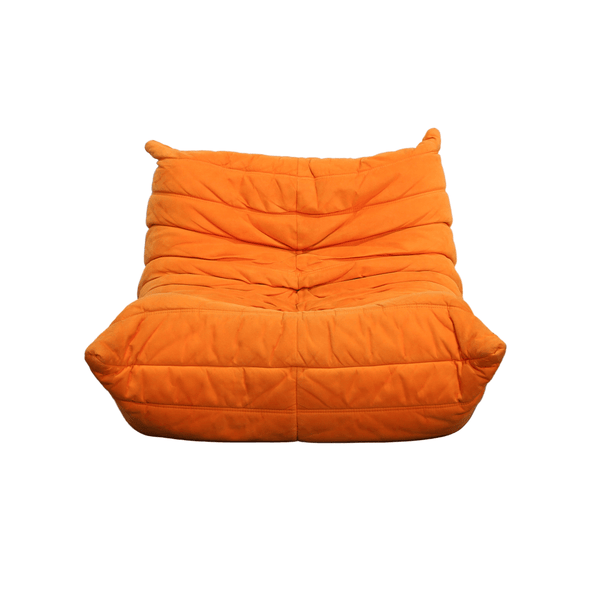 Ligne Roset Orange Togo Fireside Chair by Michel Ducaroy @ REHAUS