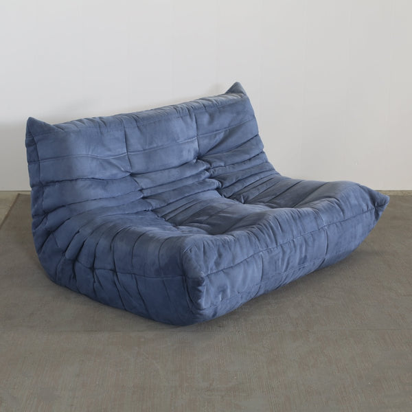 Ligne Roset Two Seater Blue Togo by Michel Ducaroy @ REHAUS