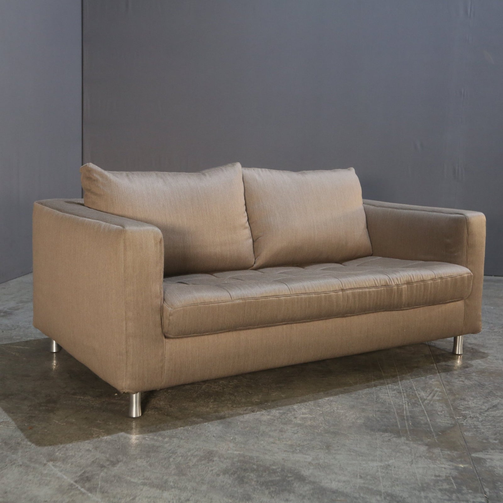 Ligne Roset Two Seater Grey Sofa @ REHAUS