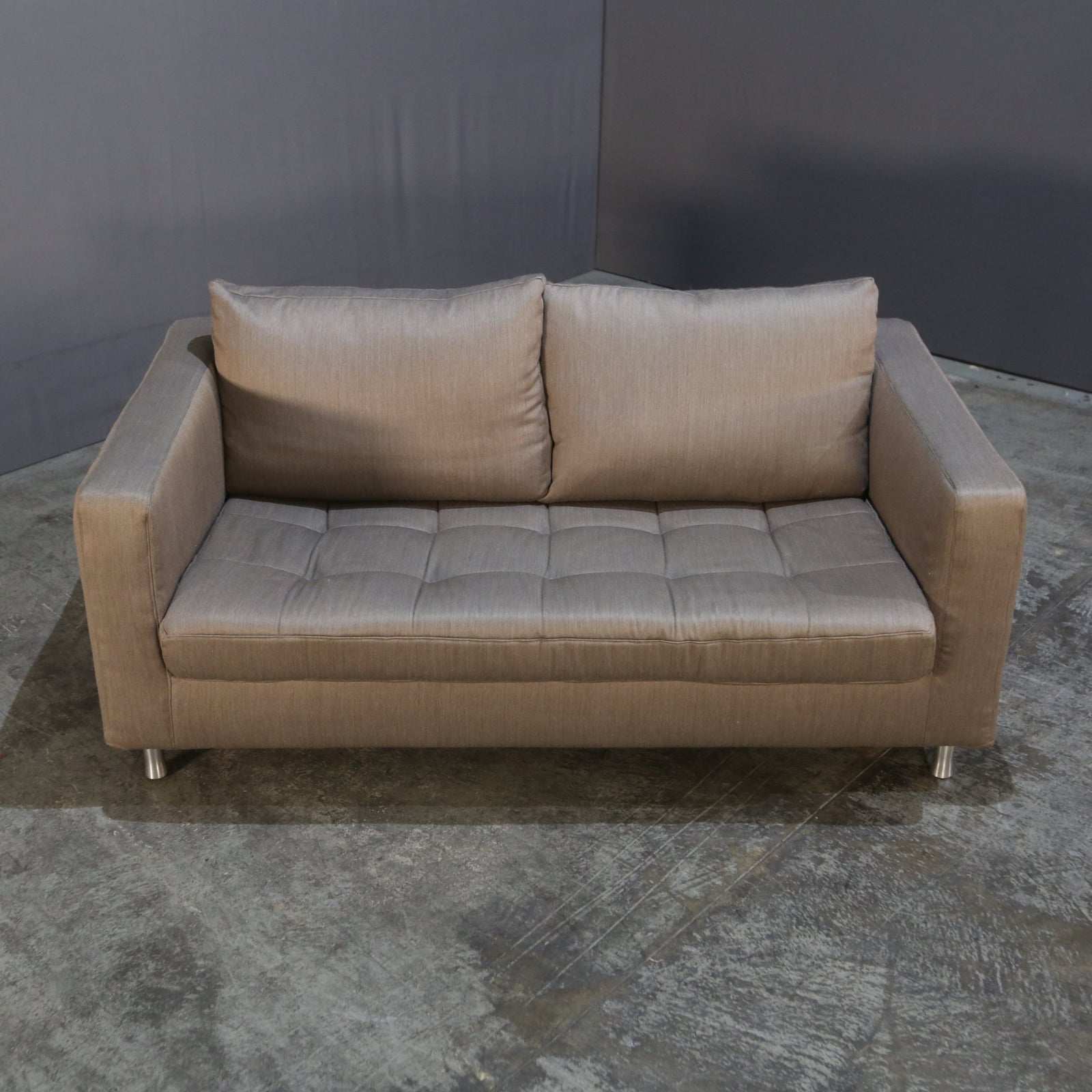Ligne Roset Two Seater Grey Sofa @ REHAUS