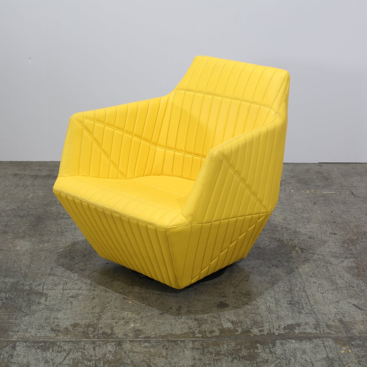 Ligne Roset Yellow Facett Armchair by R. & E. Bouroullec @ REHAUS