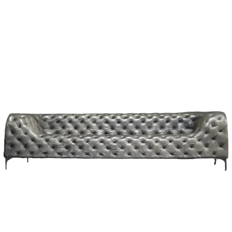 Lof's Gurian Arthur Leather Chesterfield Sofa by Zeno Nugari - REHAUS - Lof's