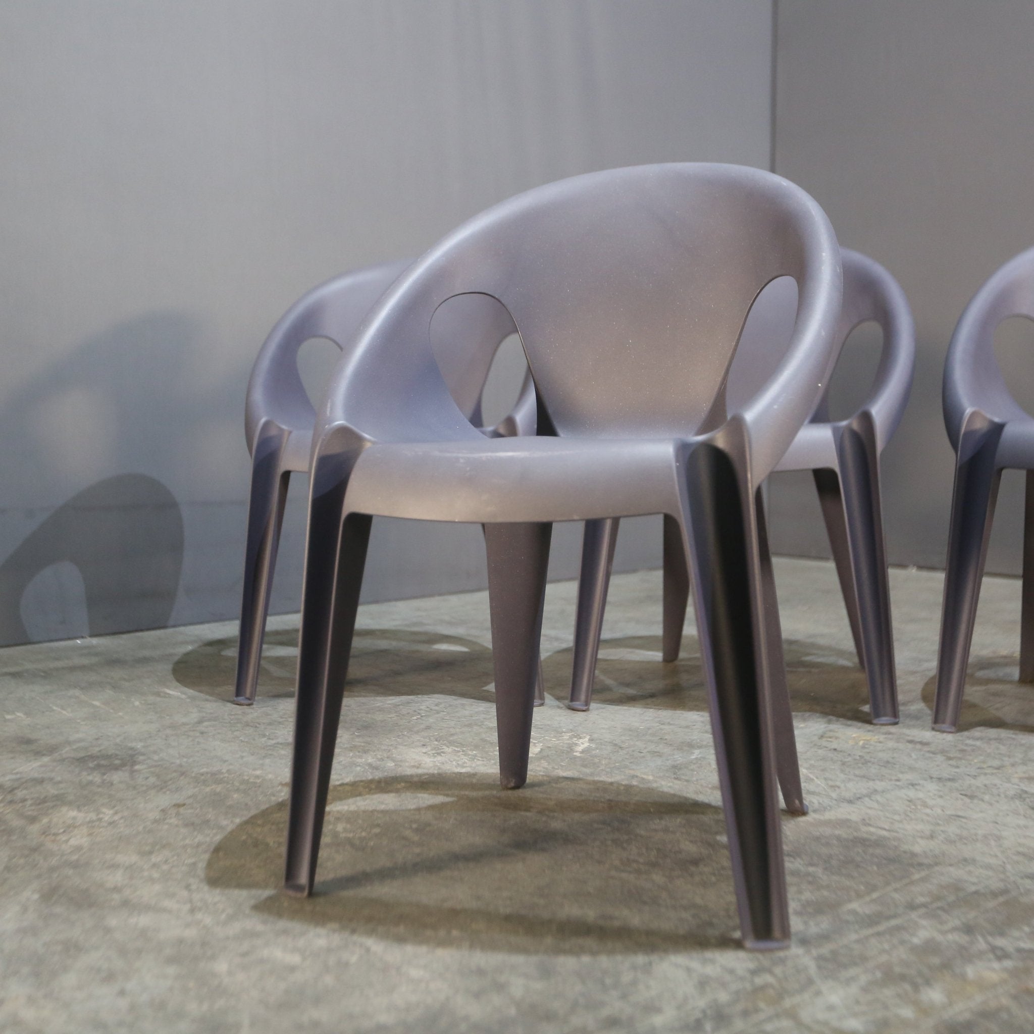 Magis Bell Chairs by Konstantin Grcic, Set of Eight – REHAUS