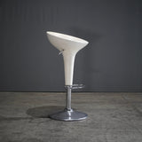 Magis Bombo White Bar Stool by Stefano Giovannoni - REHAUS - Magis