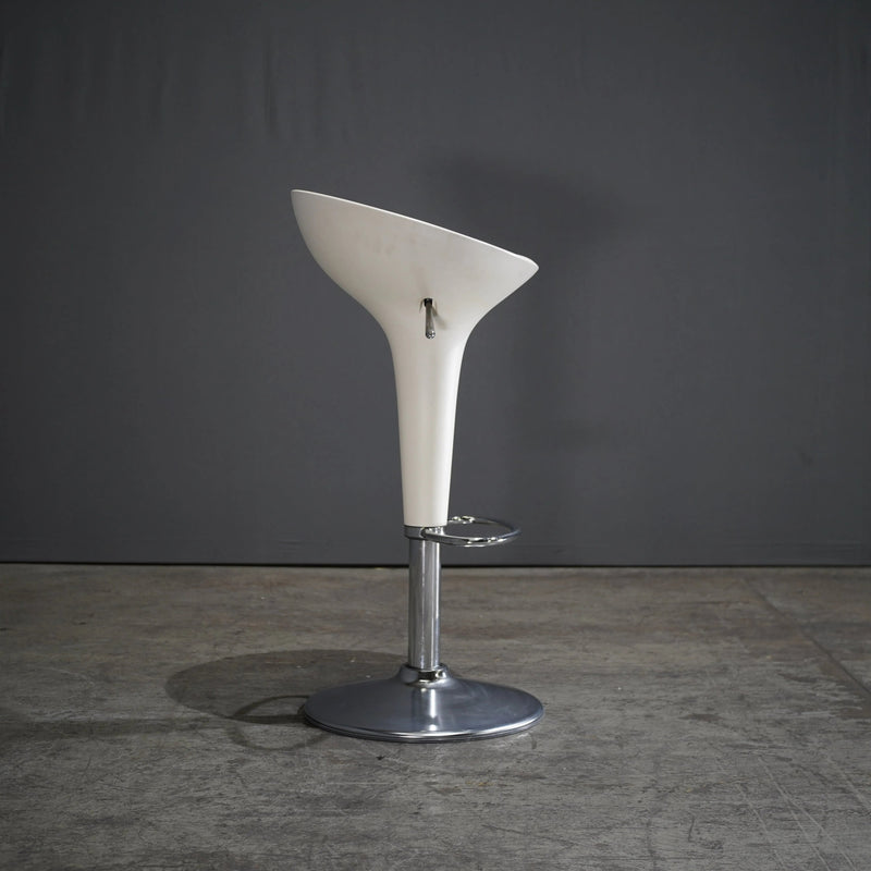 Magis Bombo White Bar Stool by Stefano Giovannoni - REHAUS - Magis