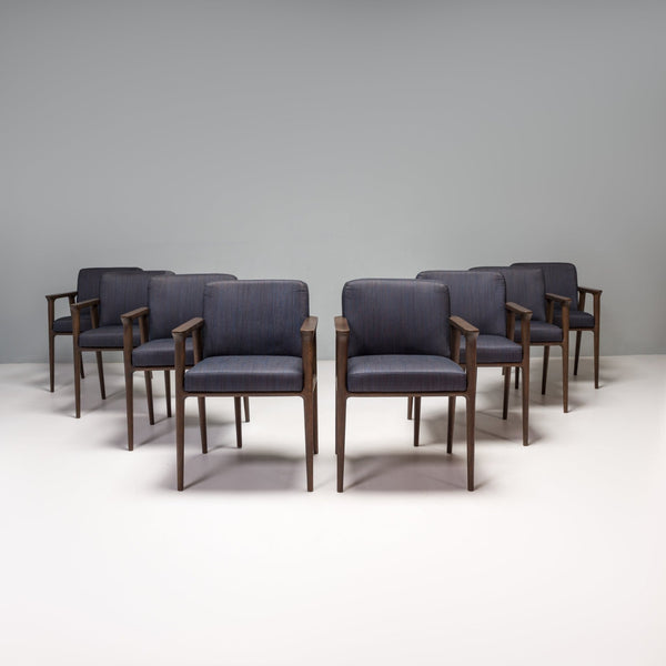 Marcel Wanders for Moooi Zio Wenge Oak Dining Chairs, Set of 8 - REHAUS - Marcel Wanders