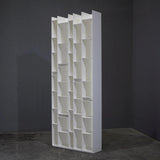 MDF Italia Random Bookshelf in White Matt Lacquer Wood - REHAUS - MDF Italia