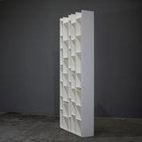 MDF Italia Random Bookshelf in White Matt Lacquer Wood - REHAUS - MDF Italia