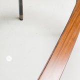 Mid Century Italian Rosewood & Glass Dining Table, 1950s - REHAUS - Italian