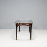 Mid Century Italian Rosewood & Glass Dining Table, 1950s - REHAUS - Italian