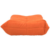 Midcentury Togo Orange Footstool by Michel Ducaroy for Ligne Roset @ REHAUS