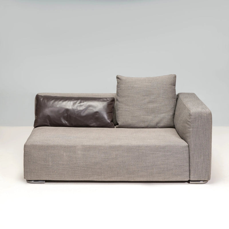 Minotti by Rodolfo Dordoni Donovan Grey Corner Sofa - REHAUS - Rodolfo Dordoni