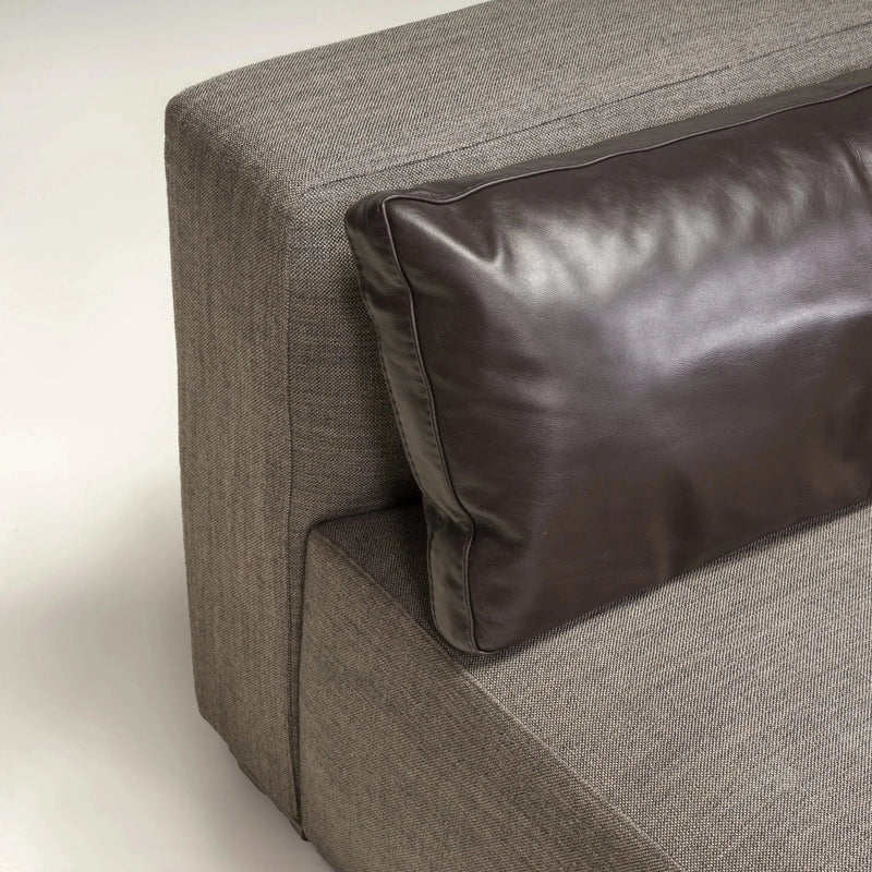 Minotti by Rodolfo Dordoni Donovan Grey Corner Sofa - REHAUS - Rodolfo Dordoni