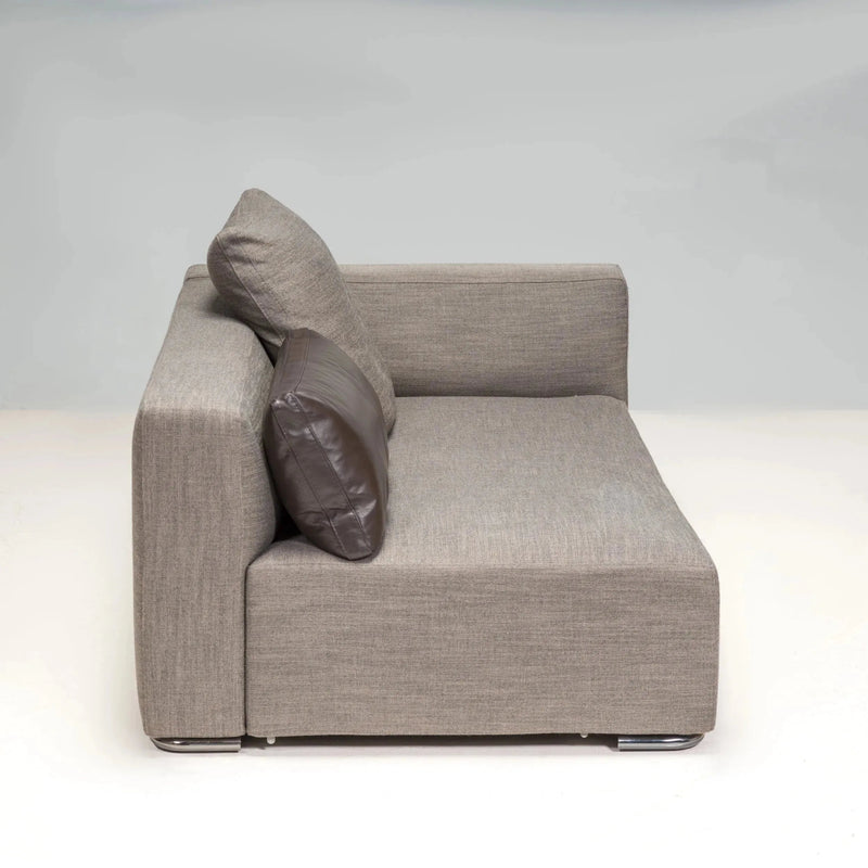 Minotti by Rodolfo Dordoni Donovan Grey Corner Sofa - REHAUS - Rodolfo Dordoni