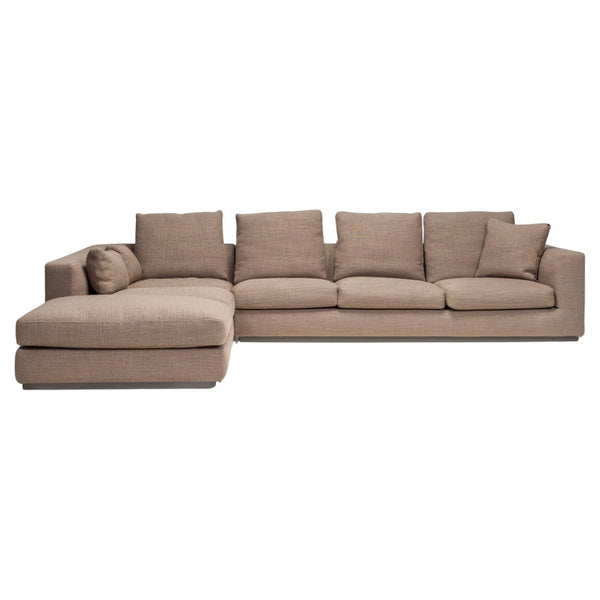 Minotti by Rodolfo Dordoni Grey Fabric Andersen Line Modular Sofa - REHAUS - Rodolfo Dordoni