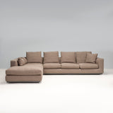 Minotti by Rodolfo Dordoni Grey Fabric Andersen Line Modular Sofa - REHAUS - Rodolfo Dordoni