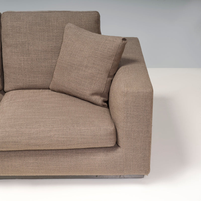 Minotti by Rodolfo Dordoni Grey Fabric Andersen Line Modular Sofa - REHAUS - Rodolfo Dordoni