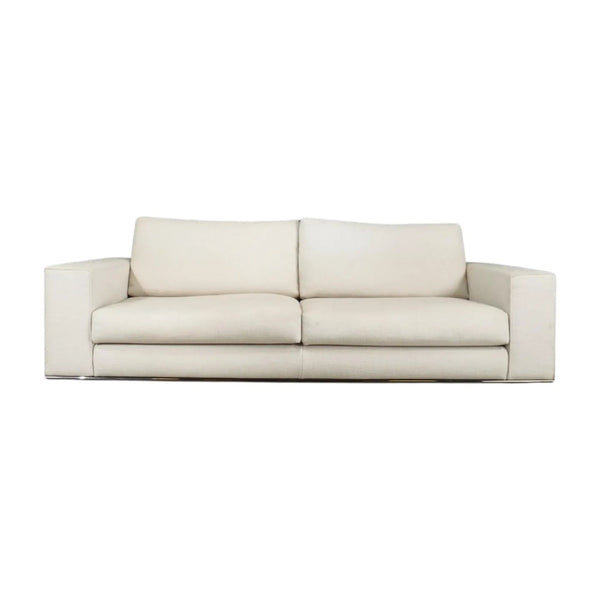 Minotti HAMILTON Cream Fabric Two - Seater Sofa - REHAUS - Minotti