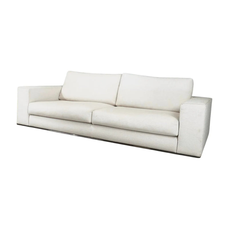 Minotti HAMILTON Cream Fabric Two - Seater Sofa - REHAUS - Minotti