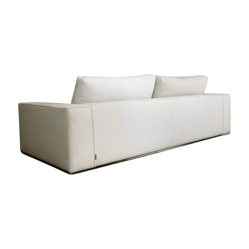 Minotti HAMILTON Cream Fabric Two - Seater Sofa - REHAUS - Minotti