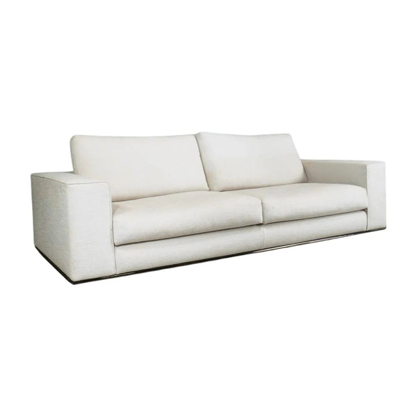 Minotti HAMILTON Cream Fabric Two - Seater Sofa - REHAUS - Minotti