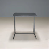 Minotti Leger Black Leather Top Side Table by Rodolfo Dordoni - REHAUS - Minotti