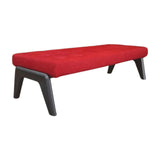 Minotti Red Tufted Kirk Bench by Rodolfo Dordoni - REHAUS - Minotti