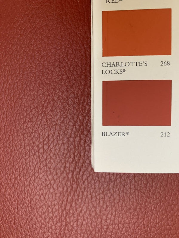 Moroso Hyde Park Sofa & 2 Armchair Suite - In Red Pelle Leather @ REHAUS