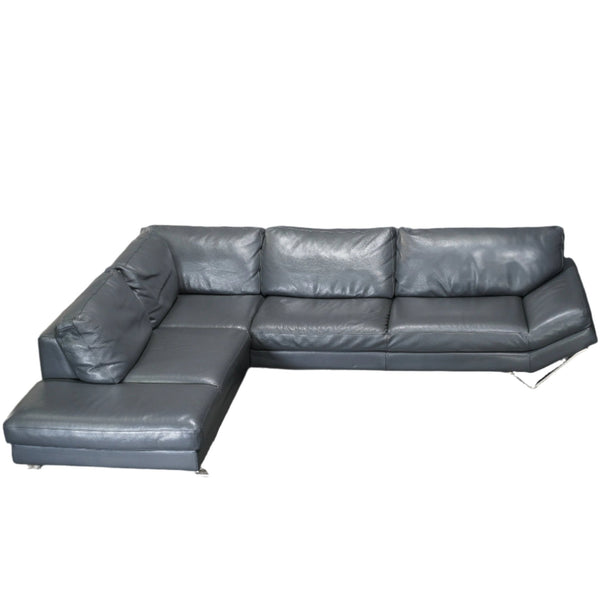 Natuzzi Leather Relevè 2572 Sofa @ REHAUS