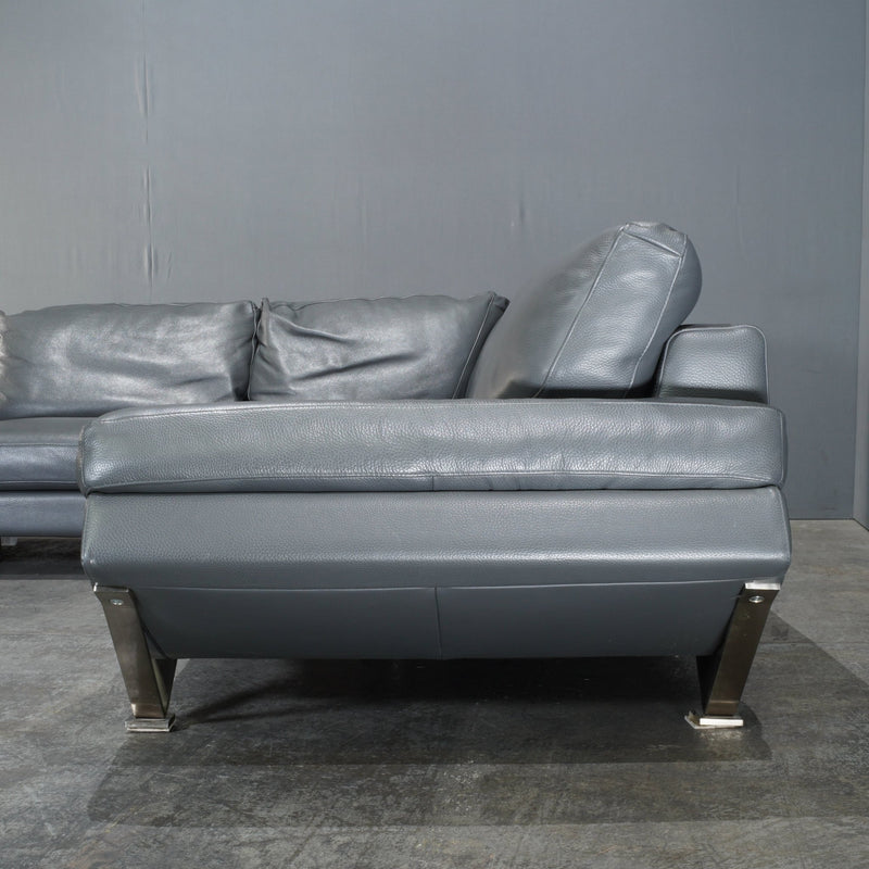 Natuzzi Leather Relevè 2572 Sofa @ REHAUS